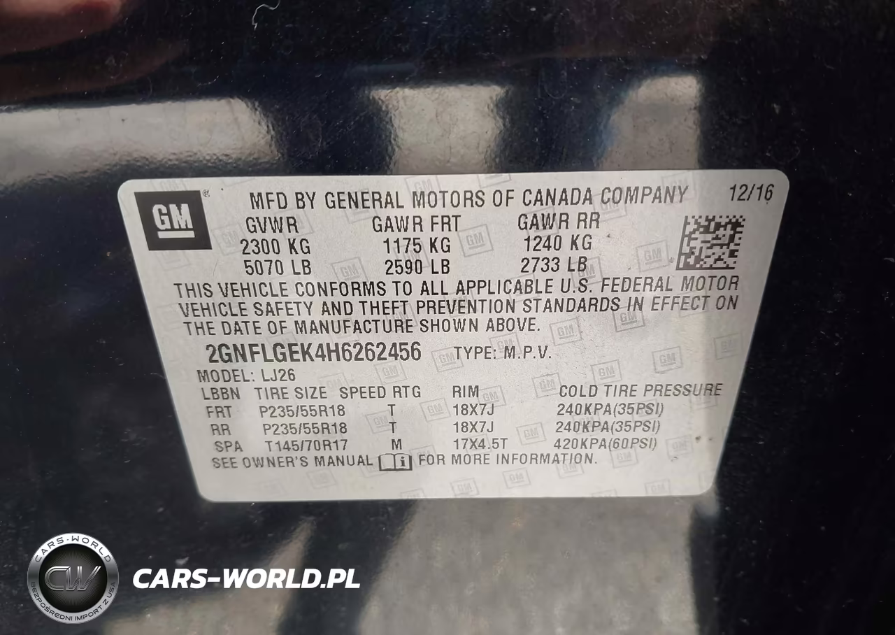 2017 Chevrolet Equinox Premier VIN:2GNFLGEK4H6262456 - 9