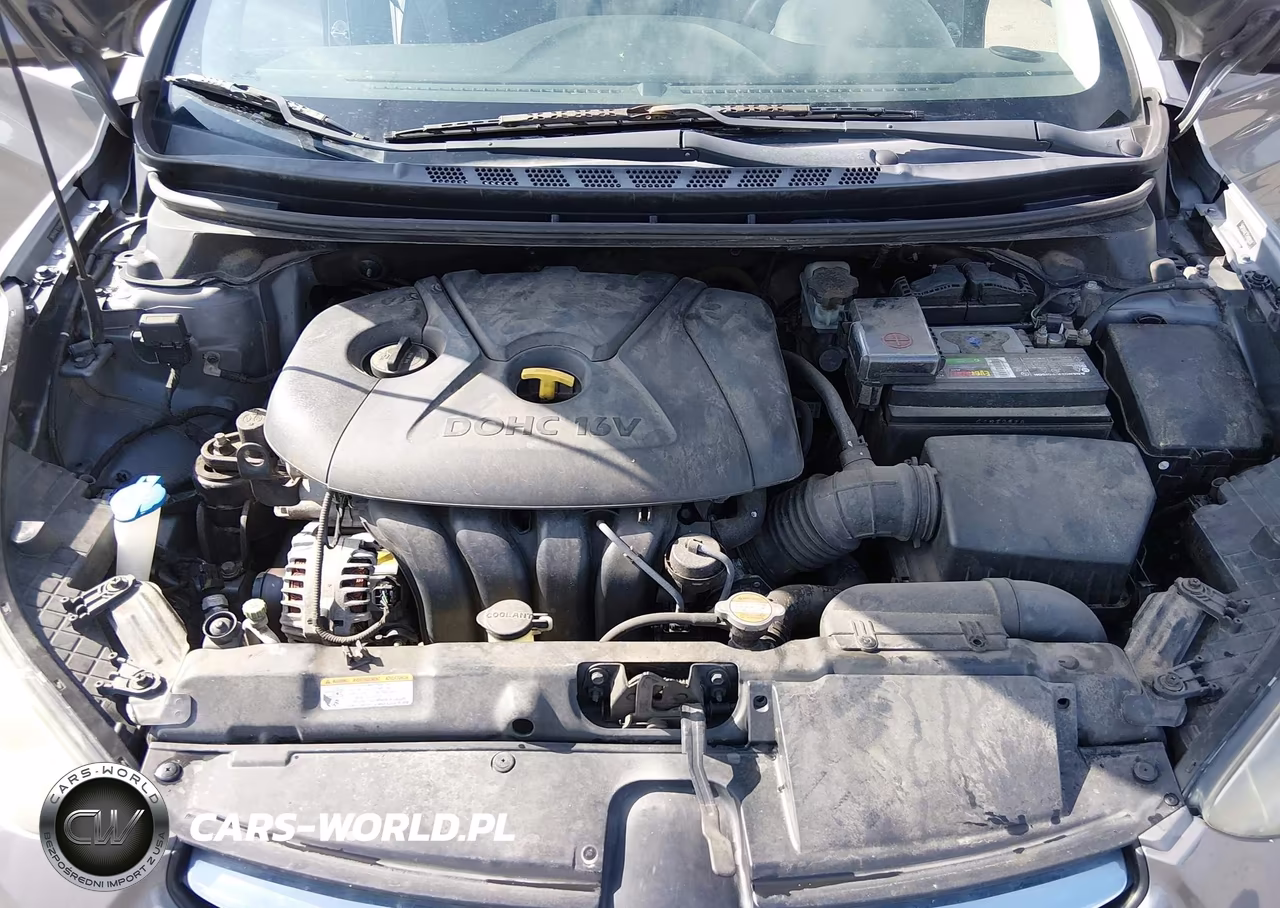 2012 Hyundai Elantra Gls VIN:5NPDH4AE7CH100020 - 10