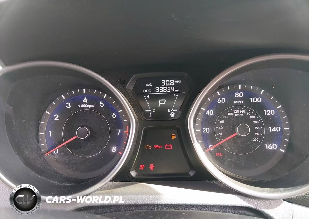 2012 Hyundai Elantra Gls VIN:5NPDH4AE7CH100020 - 7
