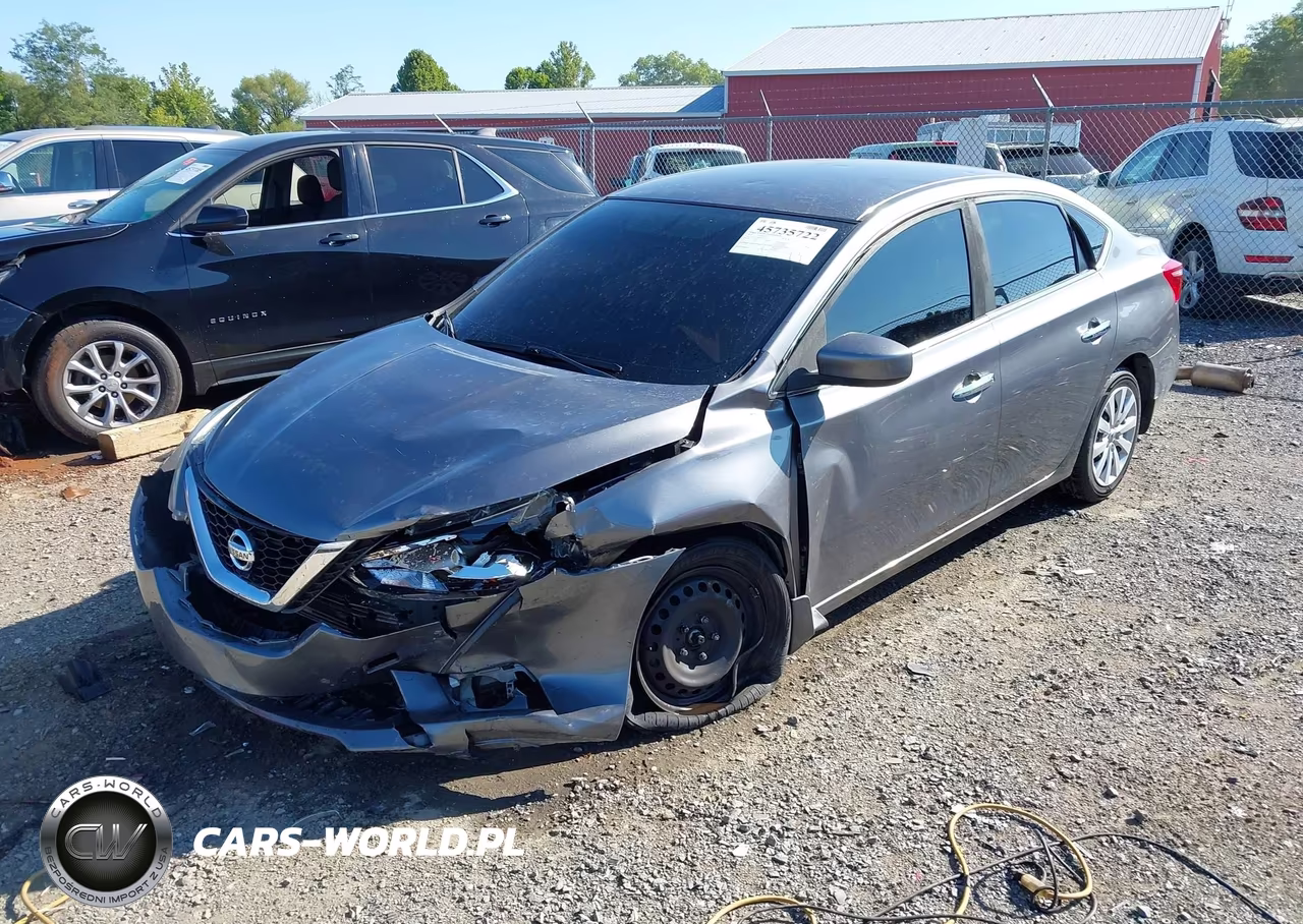 2019 Nissan Sentra S VIN:3N1AB7APXKY417821 - 2