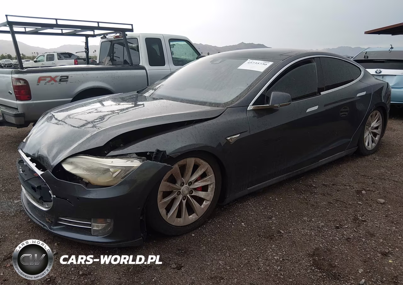 2014 Tesla Model S P85D VIN:5YJSA1H21EFP65972 - 2