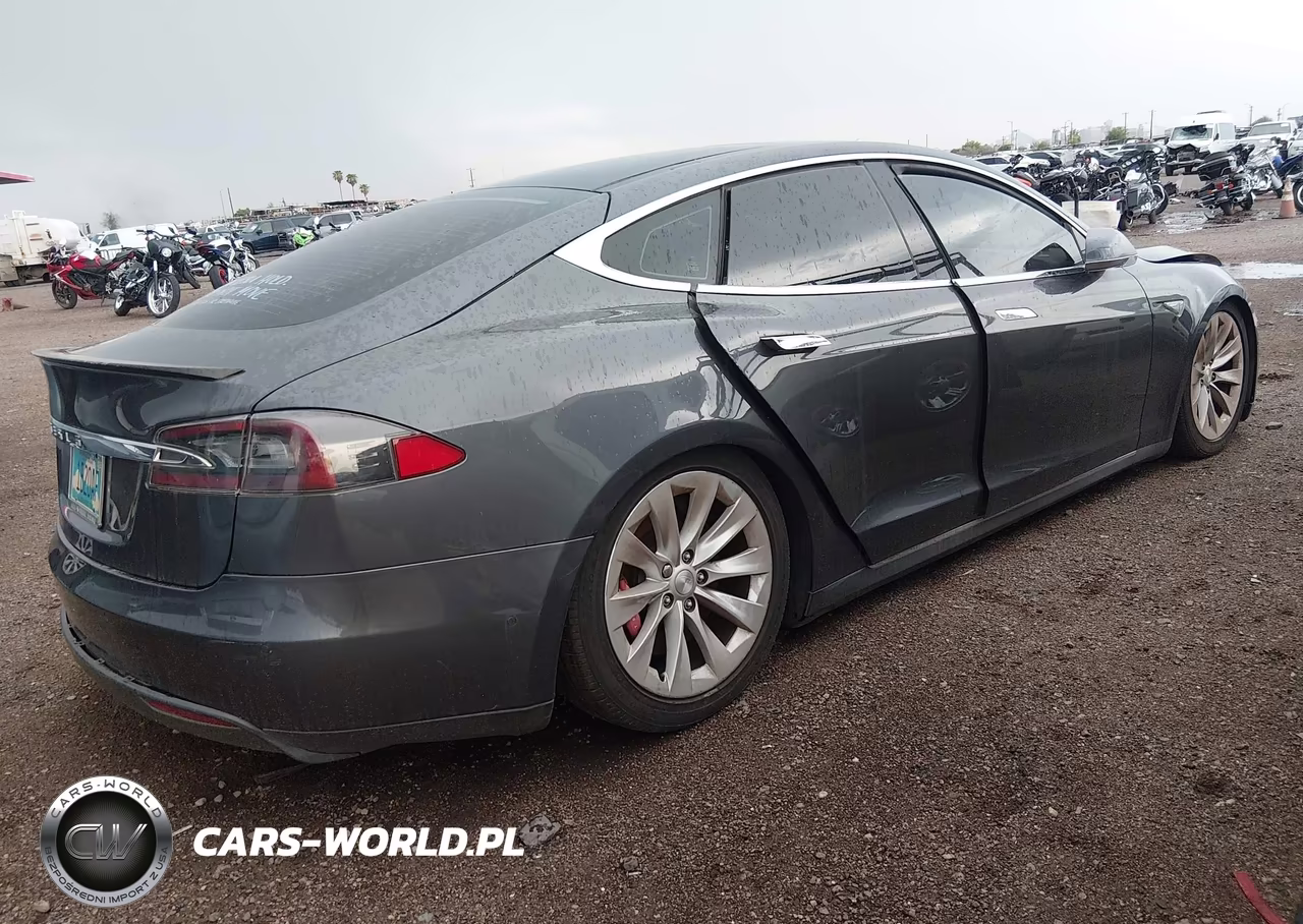 2014 Tesla Model S P85D VIN:5YJSA1H21EFP65972 - 4