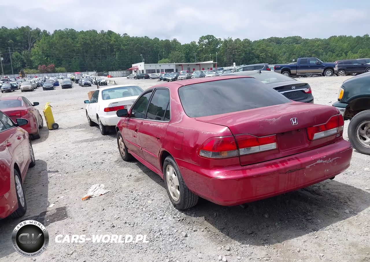2002 Honda Accord 3.0 Ex VIN:1HGCG16512A052091 - 3
