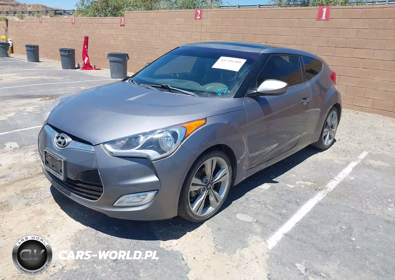 2017 Hyundai Veloster Value Edition VIN:KMHTC6AD9HU315484 - 2