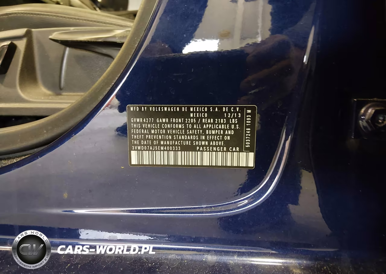2014 Volkswagen Jetta 1.8T Se VIN:3VWD07AJ5EM400333 - 9