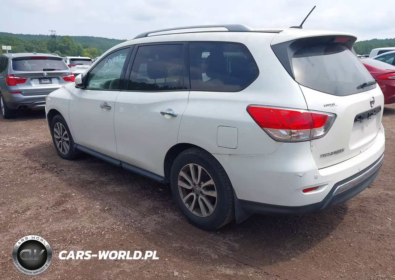 2015 Nissan Pathfinder Sv VIN:5N1AR2MN0FC691822 - 3