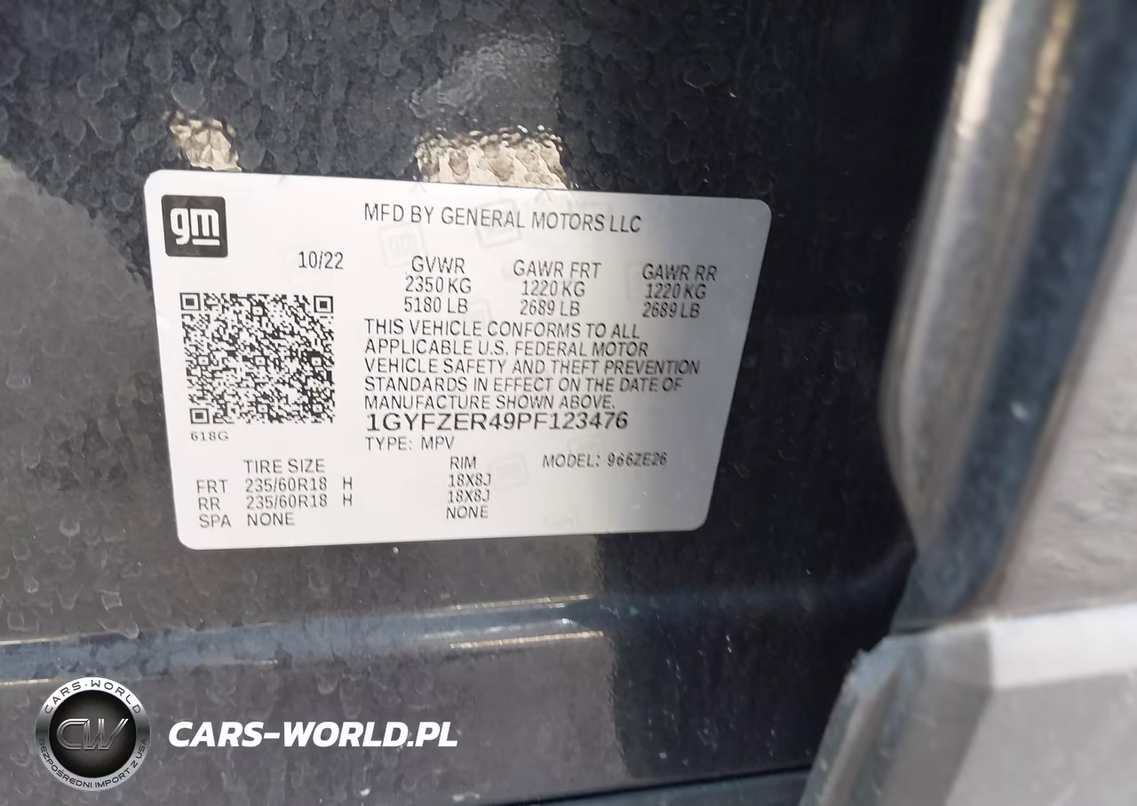 2023 Cadillac Xt4 Fwd Sport VIN:1GYFZER49PF123476 - 9