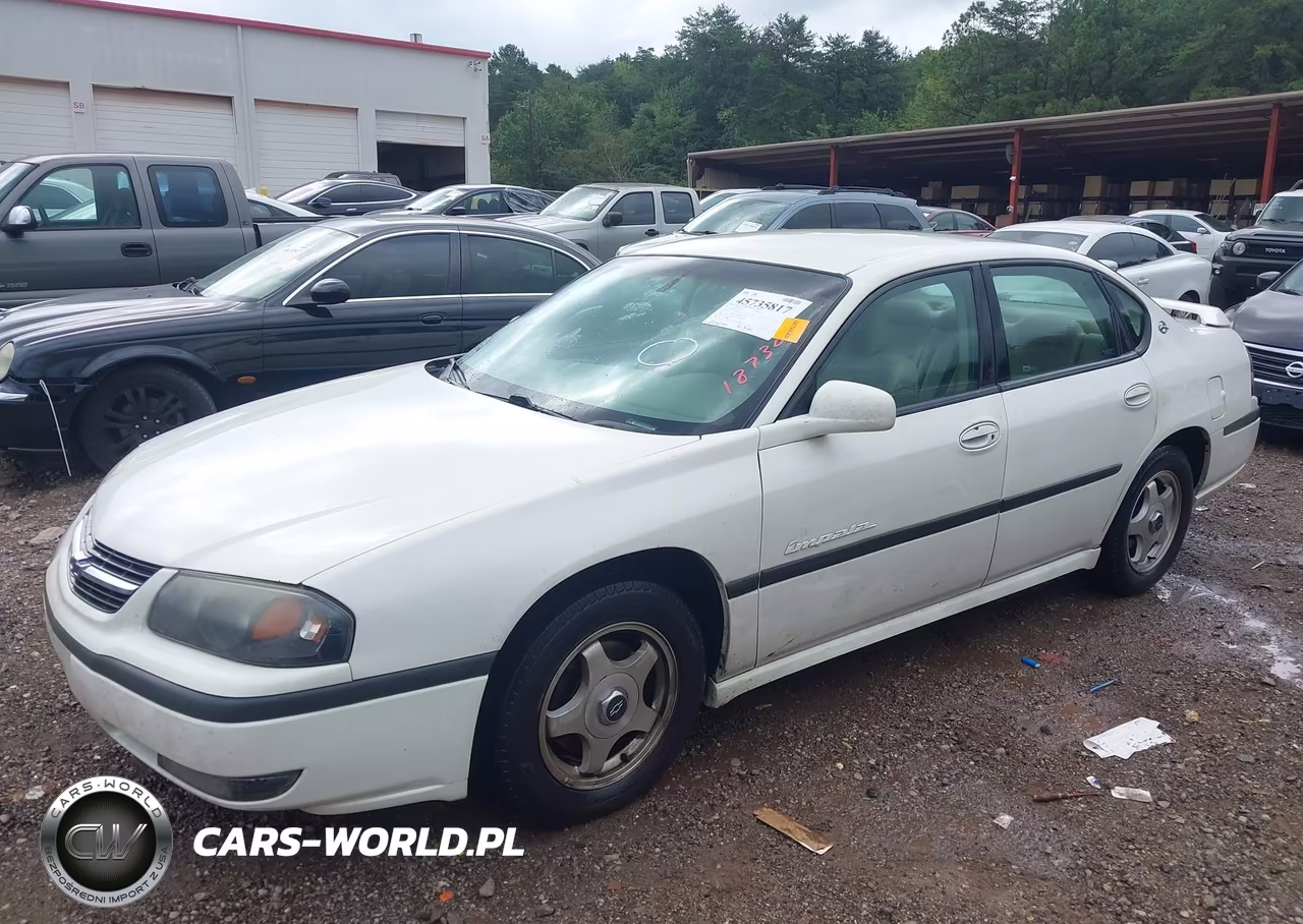 2001 Chevrolet Impala Ls VIN:2G1WH55K219187302 - 2