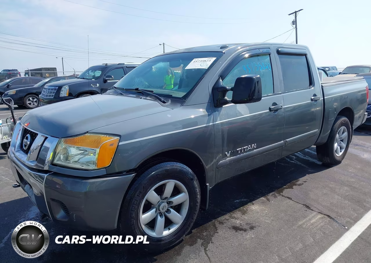2008 Nissan Titan Se VIN:1N6BA07D18N315982 - 2
