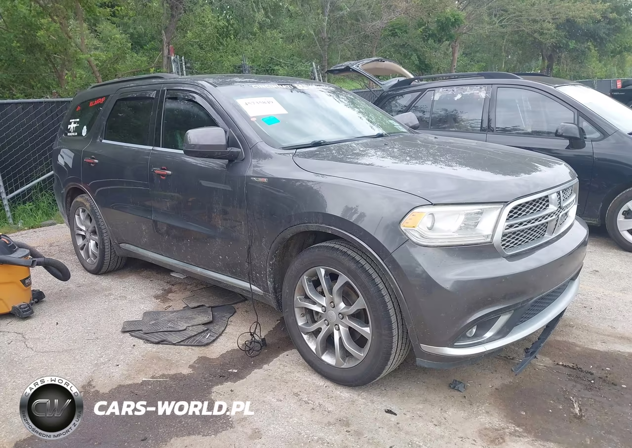 2017 Dodge Durango Sxt Rwd