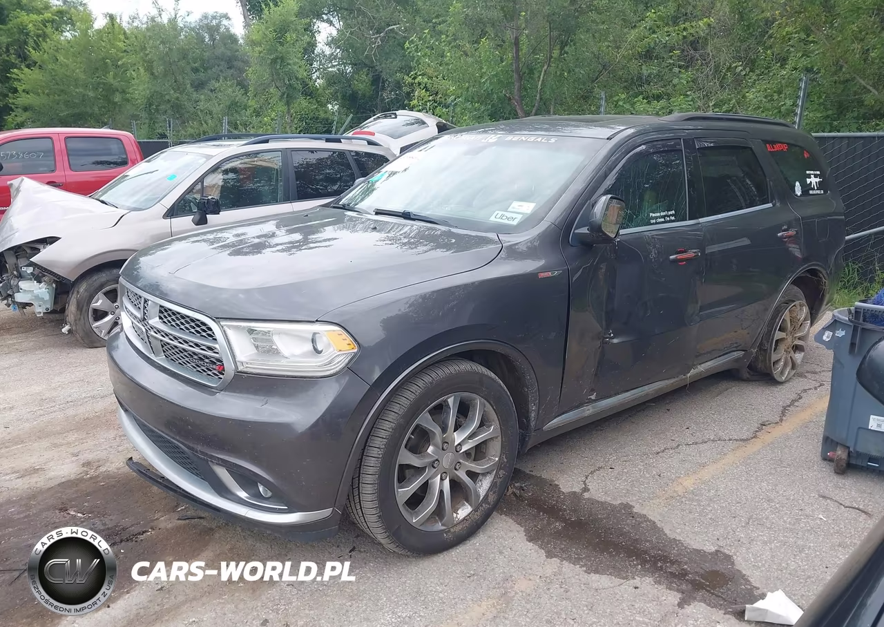 2017 Dodge Durango Sxt Rwd VIN:1C4RDHAG9HC883502 - 2