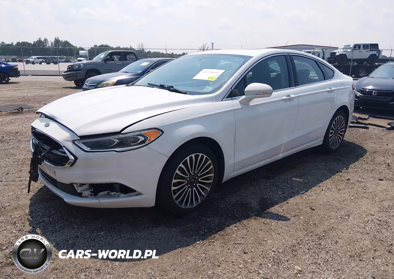 2018 Ford Fusion Titanium VIN:3FA6P0D90JR194177 - 2