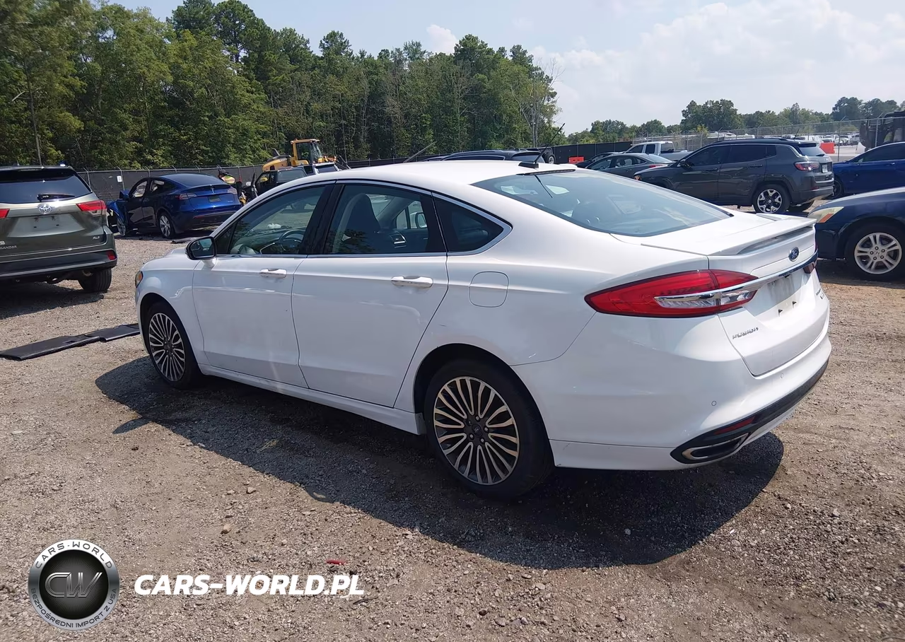 2018 Ford Fusion Titanium VIN:3FA6P0D90JR194177 - 3