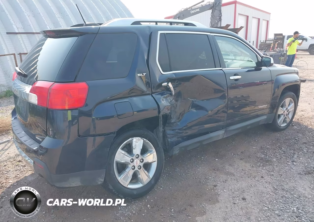 2015 GMC Terrain Slt-2 VIN:2GKFLYE38F6110821 - 4