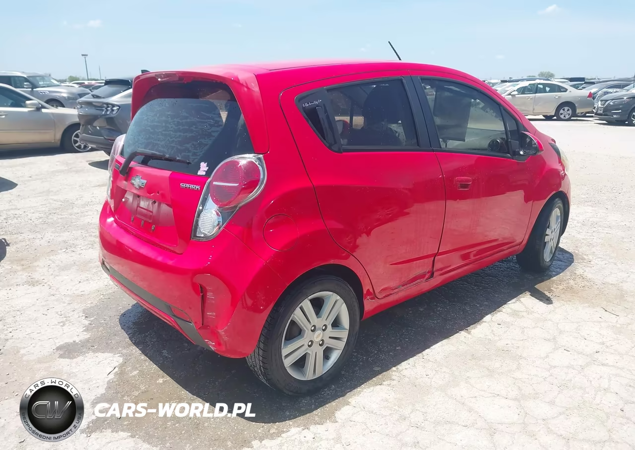 2013 Chevrolet Spark 1Lt Auto VIN:KL8CD6S94DC568085 - 4
