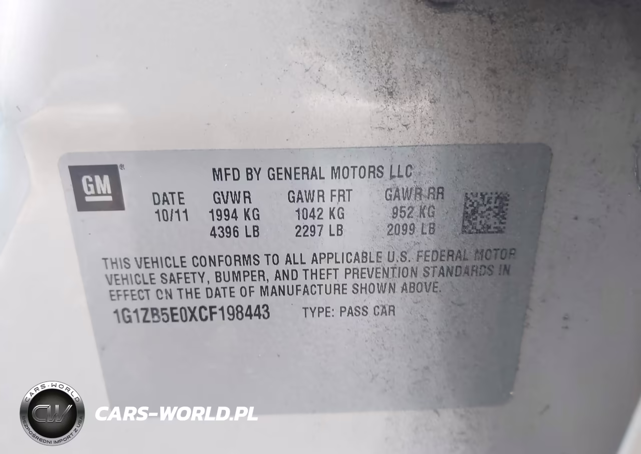 2012 Chevrolet Malibu Ls VIN:1G1ZB5E0XCF198443 - 9