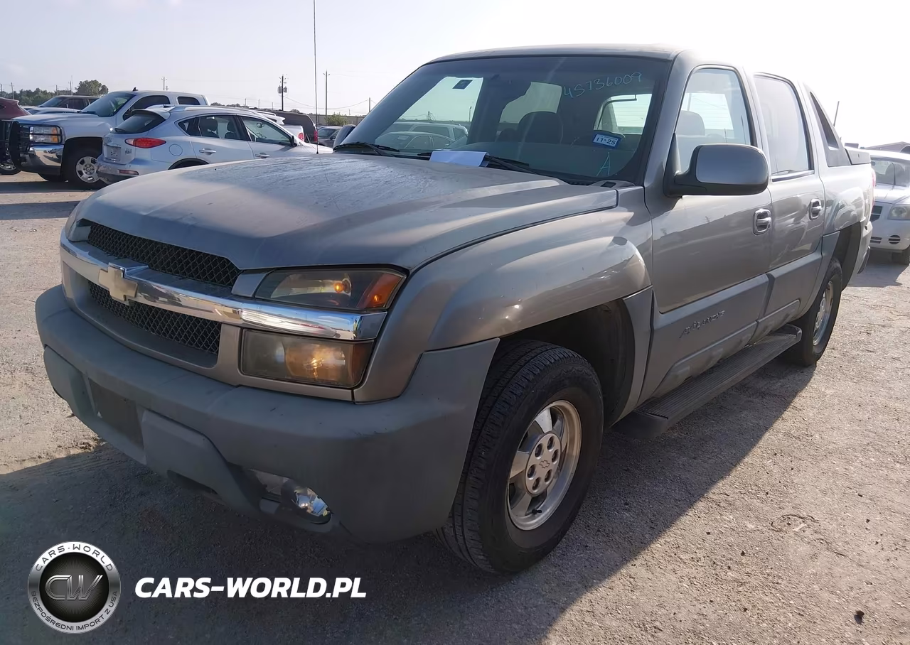 2002 Chevrolet Avalanche 1500 VIN:3GNEC13T82G222106 - 2