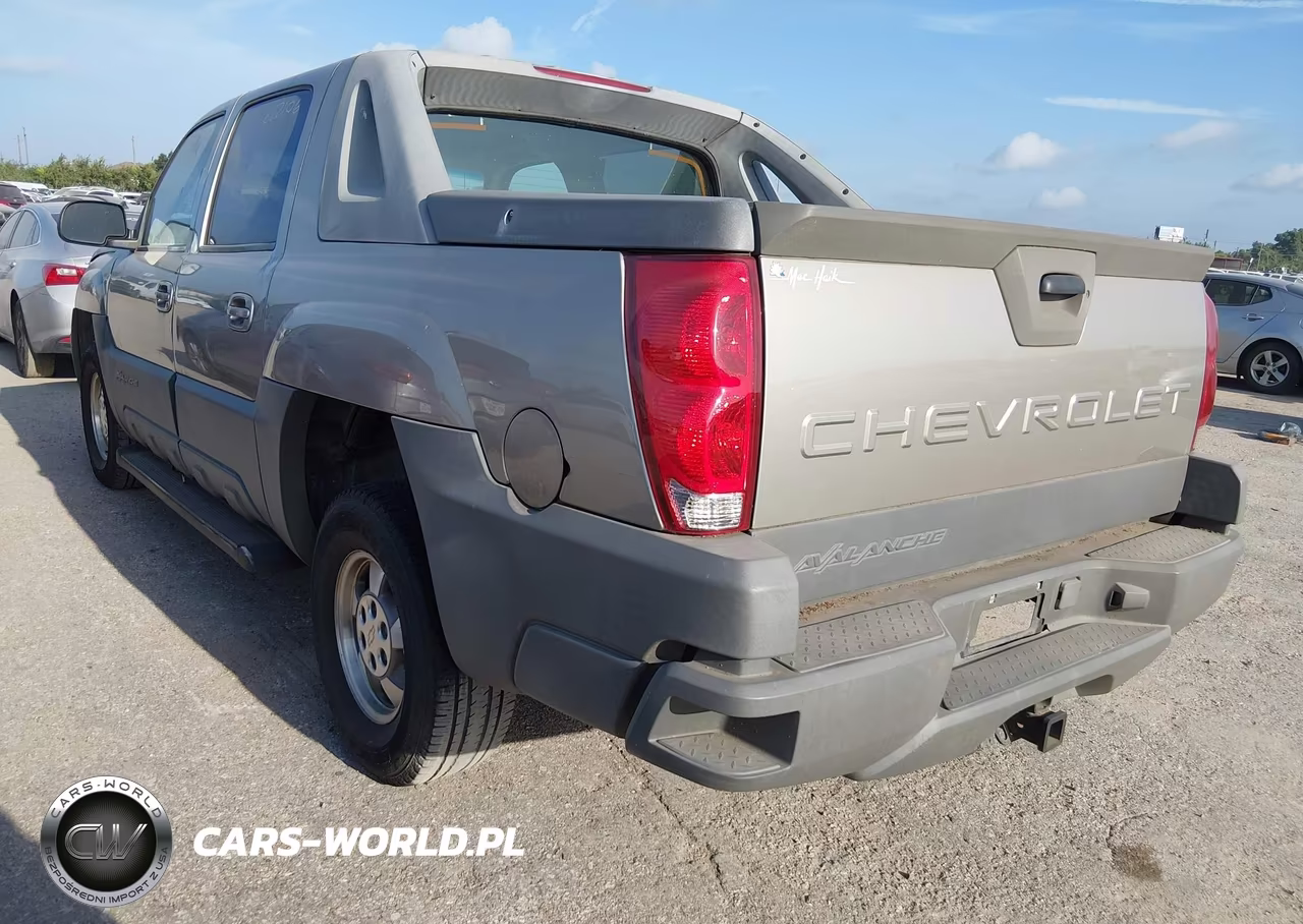 2002 Chevrolet Avalanche 1500 VIN:3GNEC13T82G222106 - 3