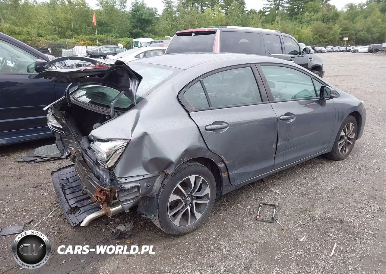2013 Honda Civic Ex VIN:19XFB2F83DE265828 - 4