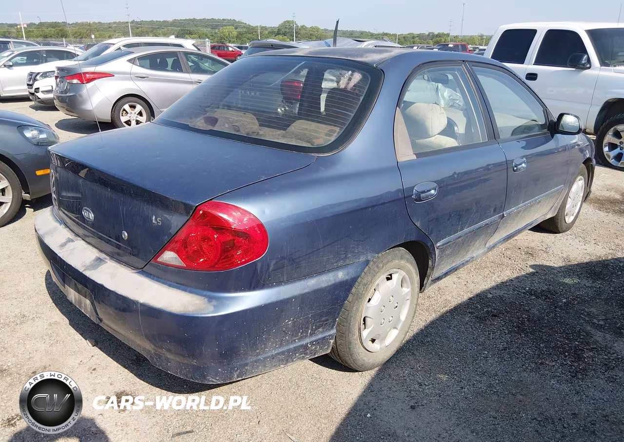 2003 Kia Spectra Ls VIN:KNAFB121835213783 - 4