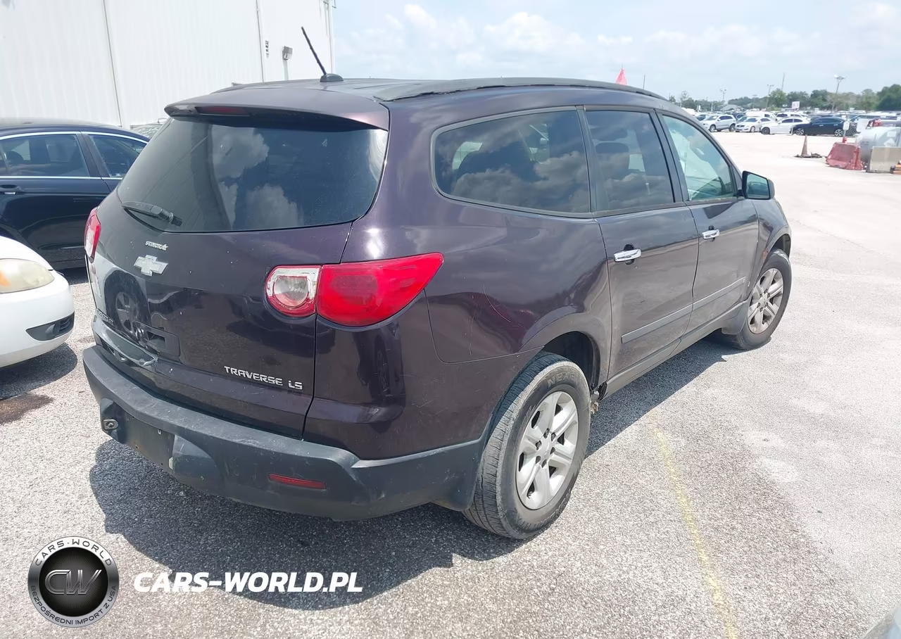 2009 Chevrolet Traverse Ls VIN:1GNER13D29S125543 - 4