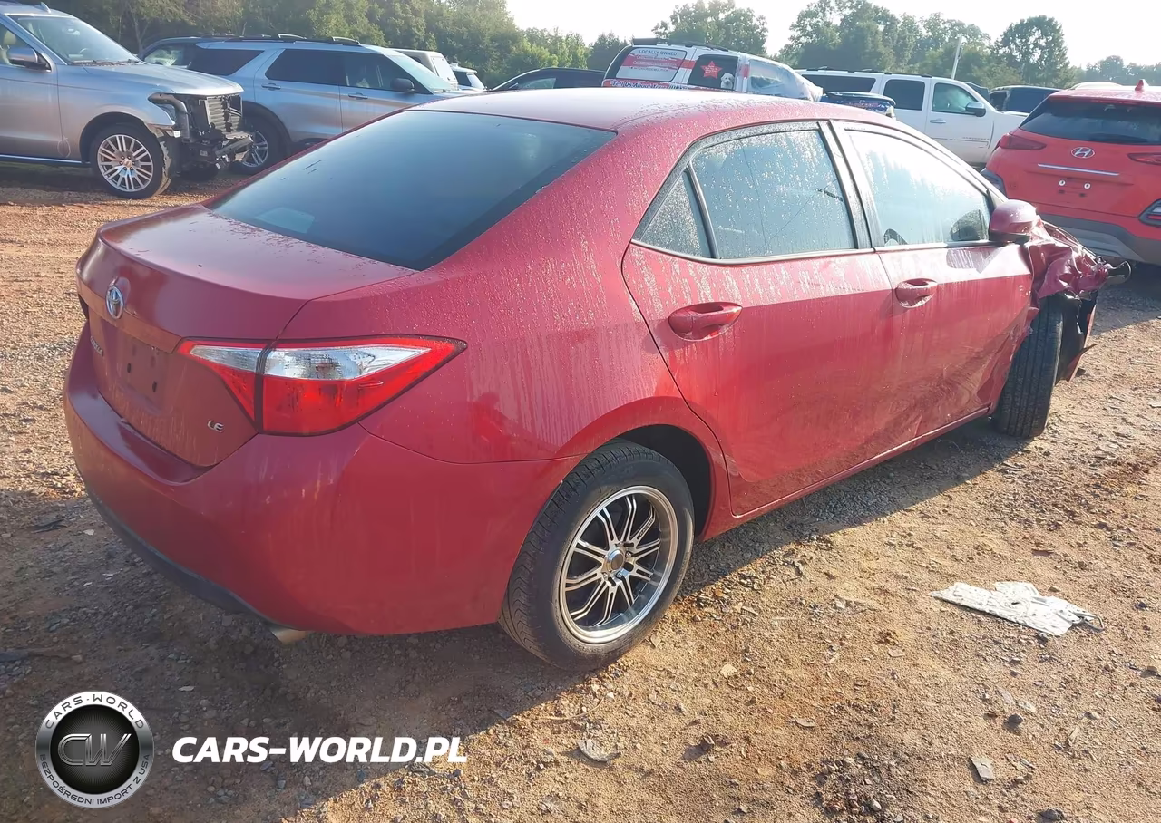 2016 Toyota Corolla Le VIN:2T1BURHE9GC706126 - 4