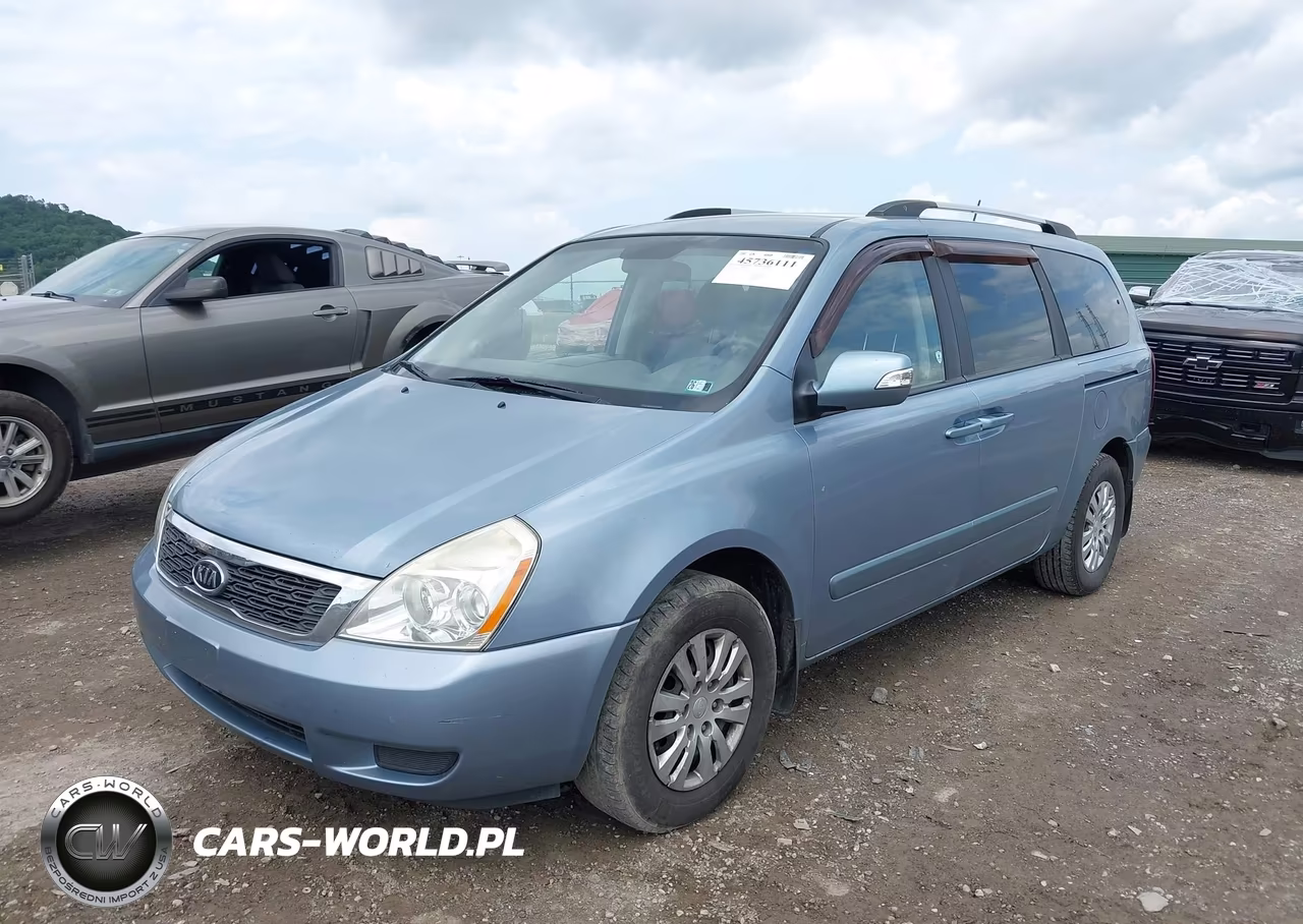 2012 Kia Sedona Lx VIN:KNDMG4C76C6502803 - 2
