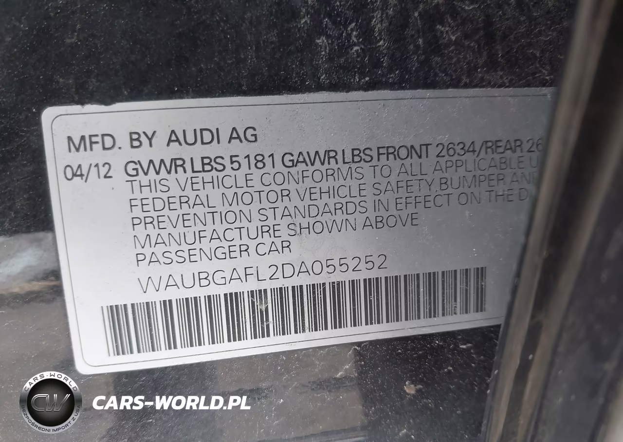 2013 Audi S4 3.0T Premium Plus VIN:WAUBGAFL2DA055252 - 9