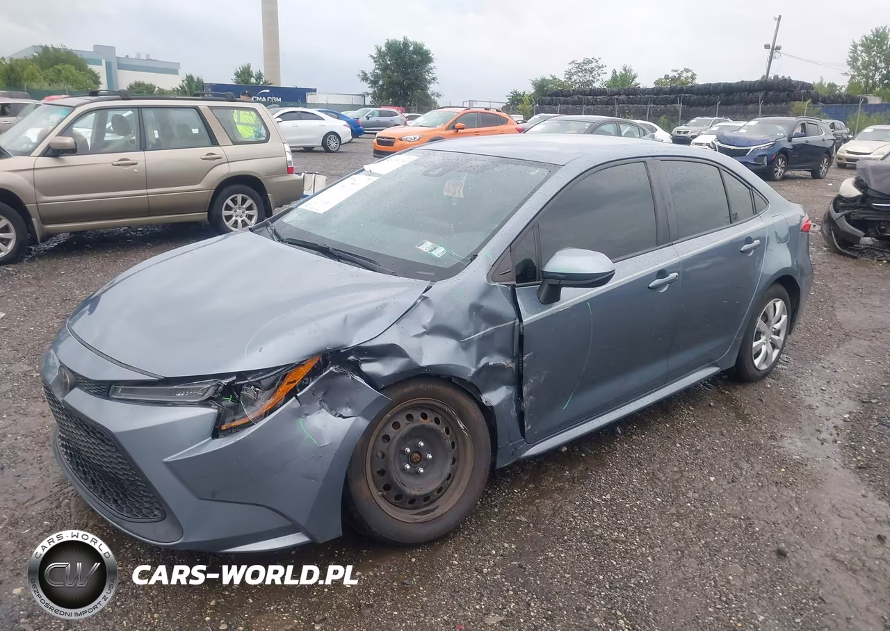 2021 Toyota Corolla Le VIN:JTDEPMAE4MJ127773 - 2