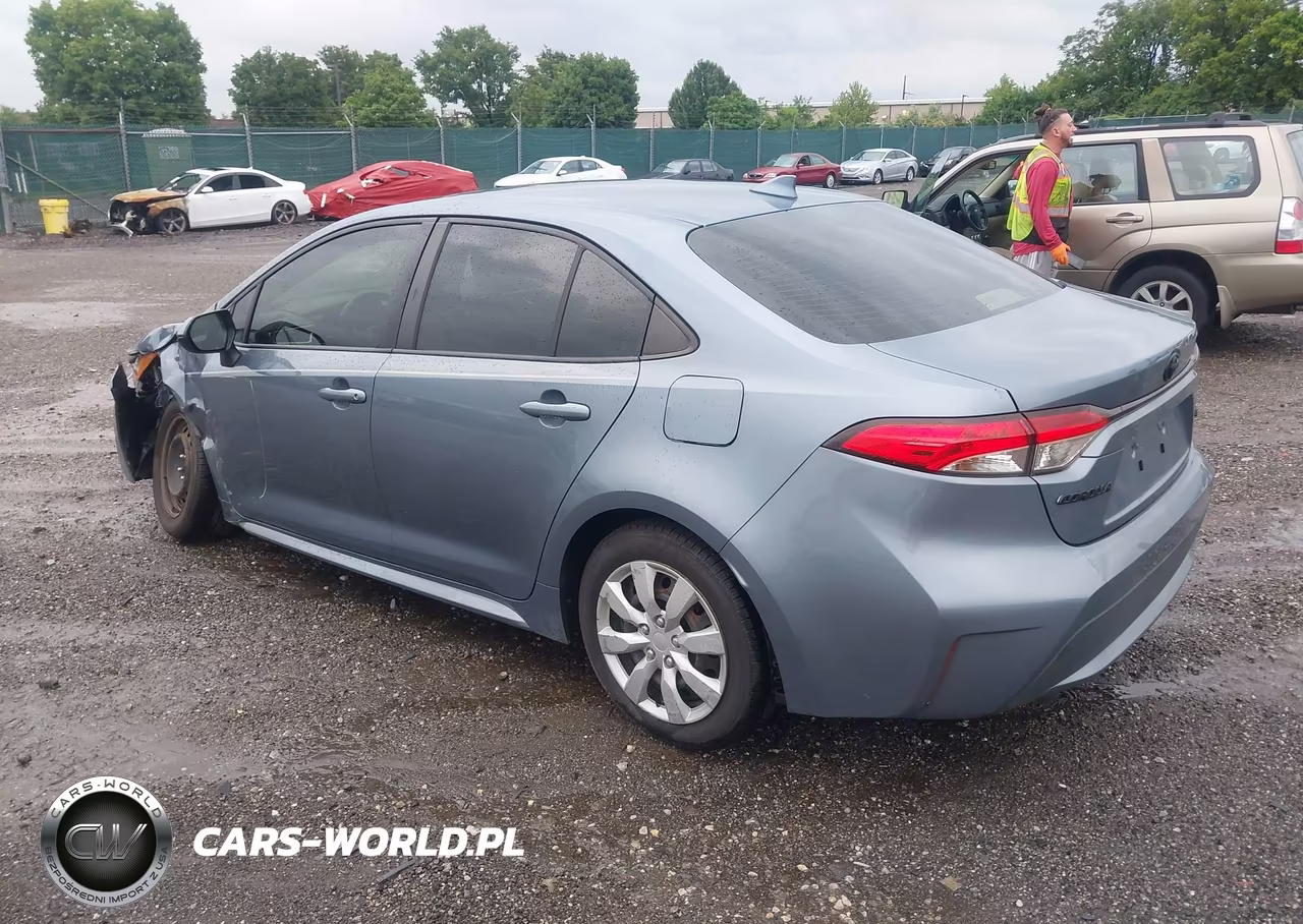 2021 Toyota Corolla Le VIN:JTDEPMAE4MJ127773 - 3