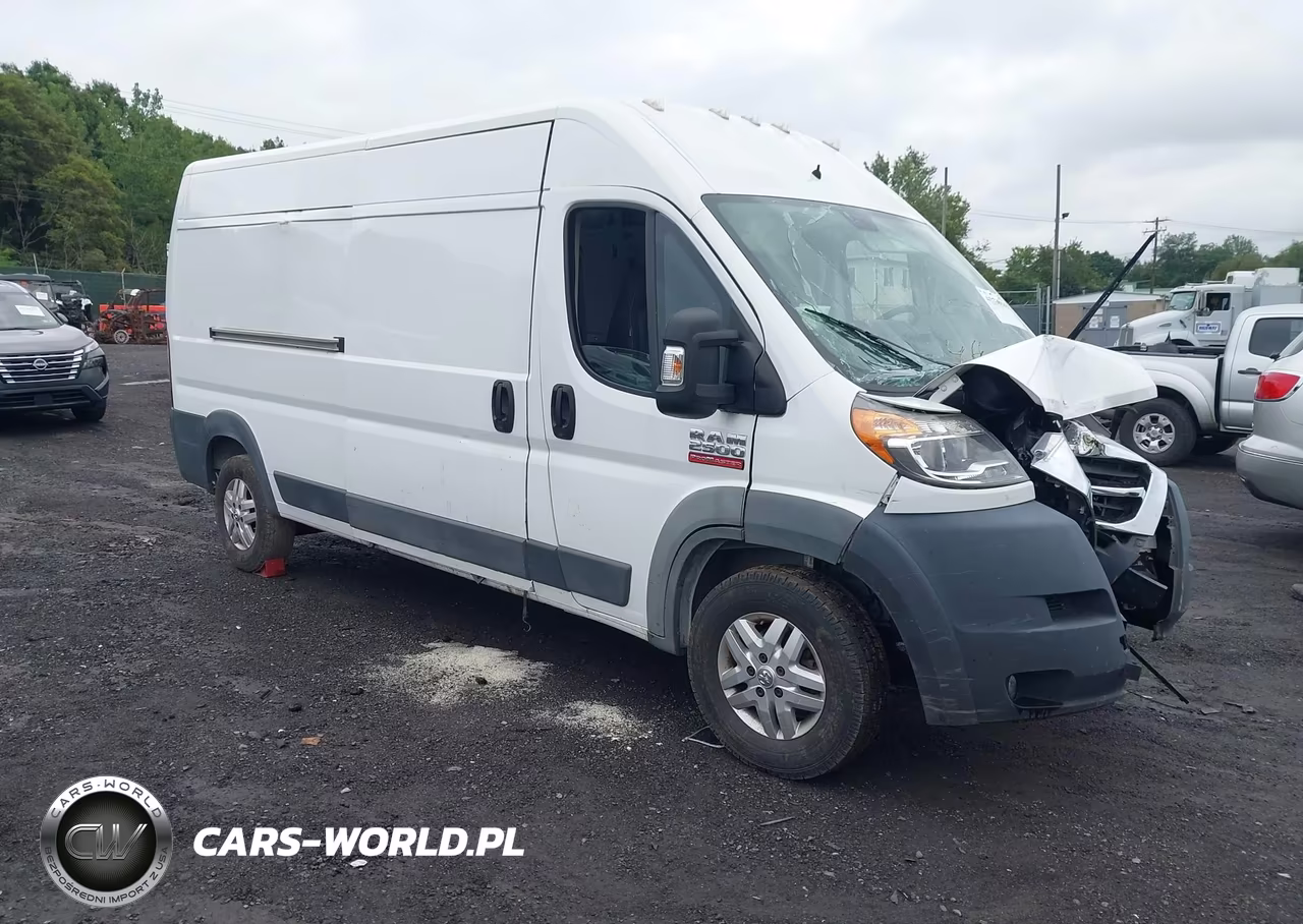 2017 Ram Promaster 2500 High Roof 159 Wb VIN:3C6TRVDG8HE522330 - 1
