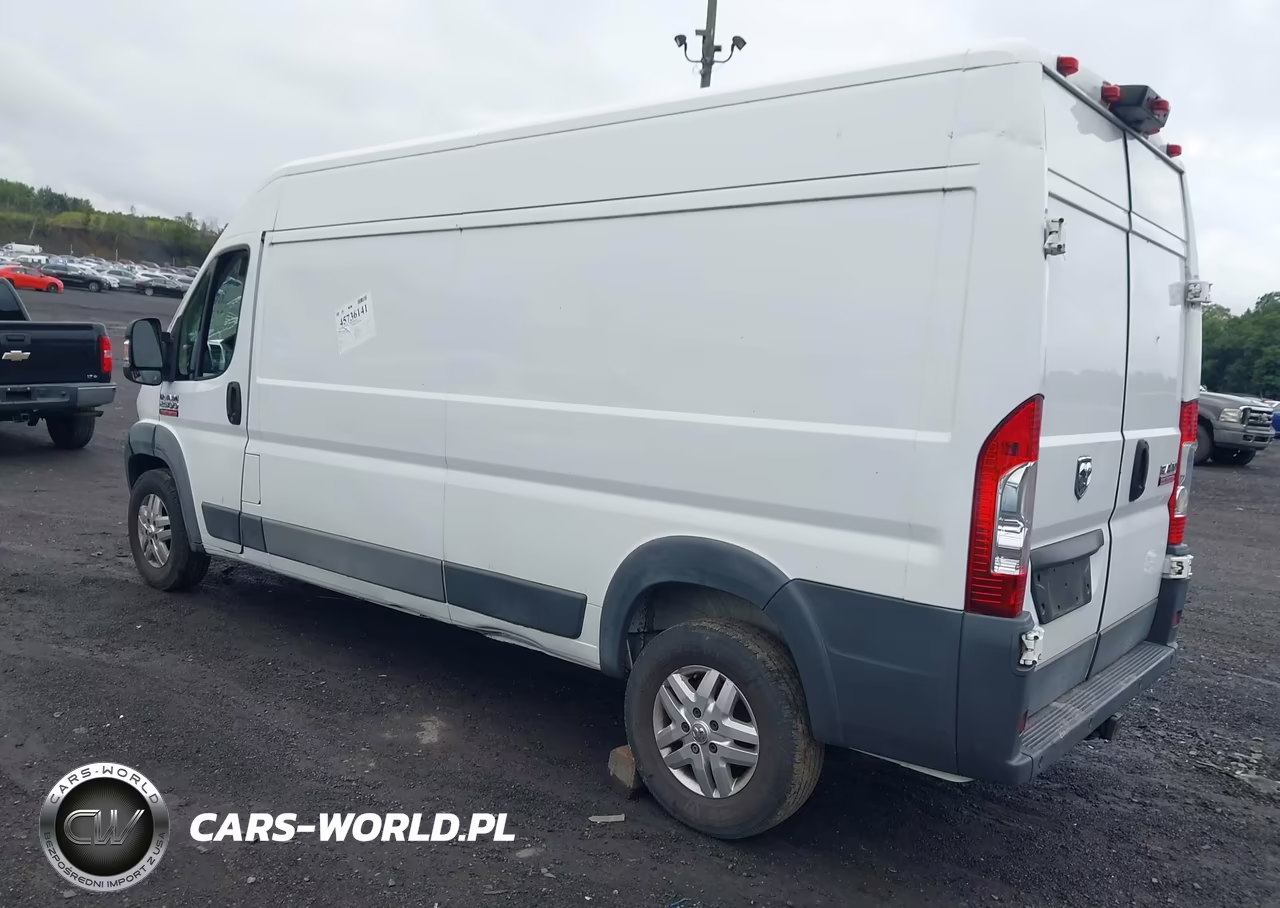 2017 Ram Promaster 2500 High Roof 159 Wb VIN:3C6TRVDG8HE522330 - 3