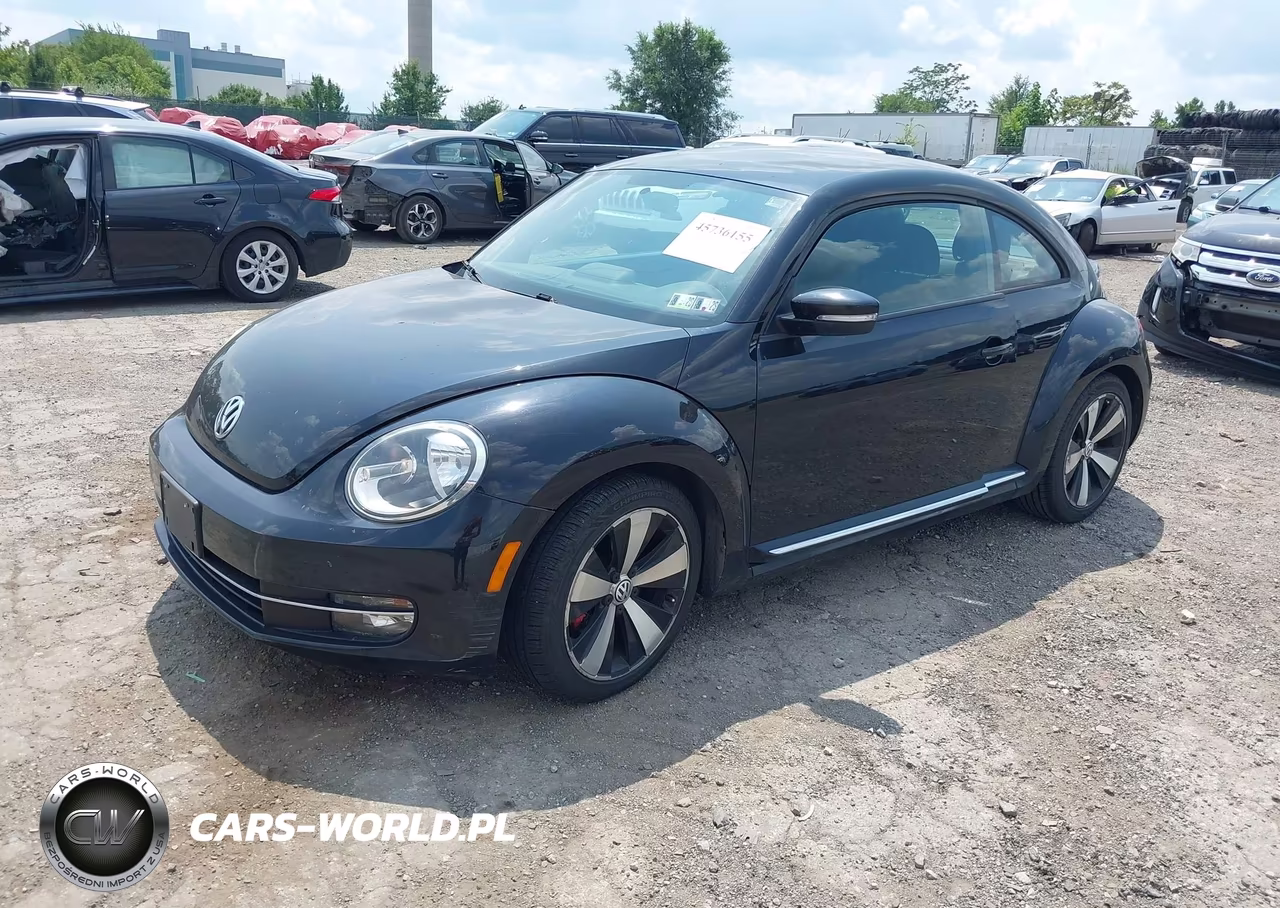 2013 Volkswagen Beetle 2.0T Turbo VIN:3VW4A7AT8DM621132 - 2