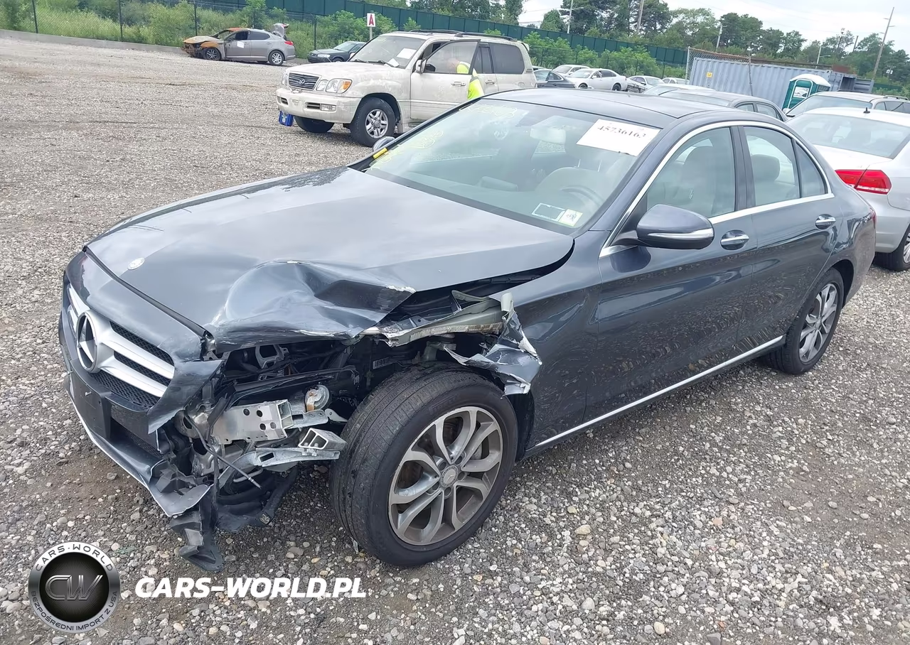 2015 Mercedes-Benz C 300 4Matic VIN:55SWF4KB8FU027700 - 2