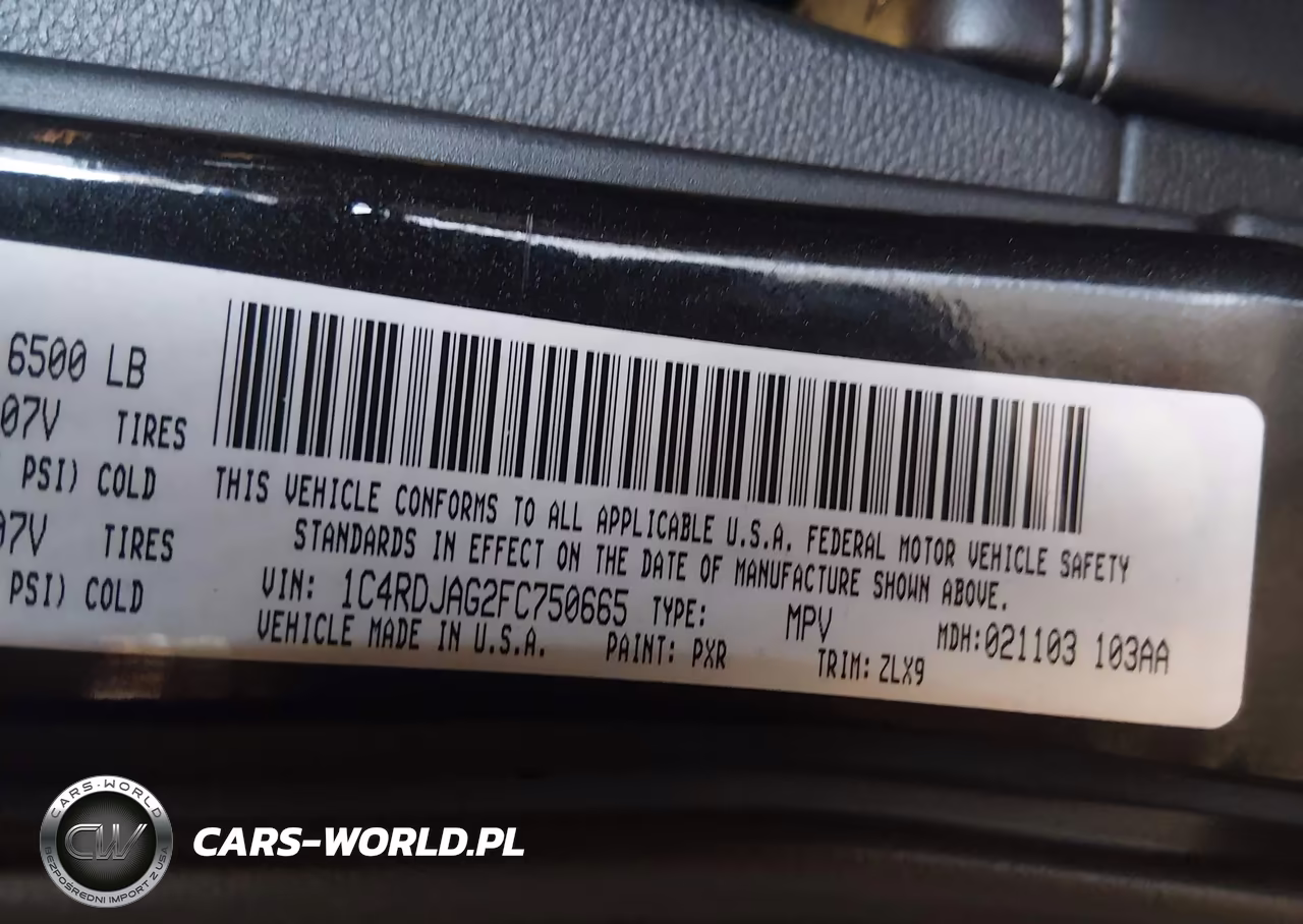 2015 Dodge Durango Sxt VIN:1C4RDJAG2FC750665 - 9