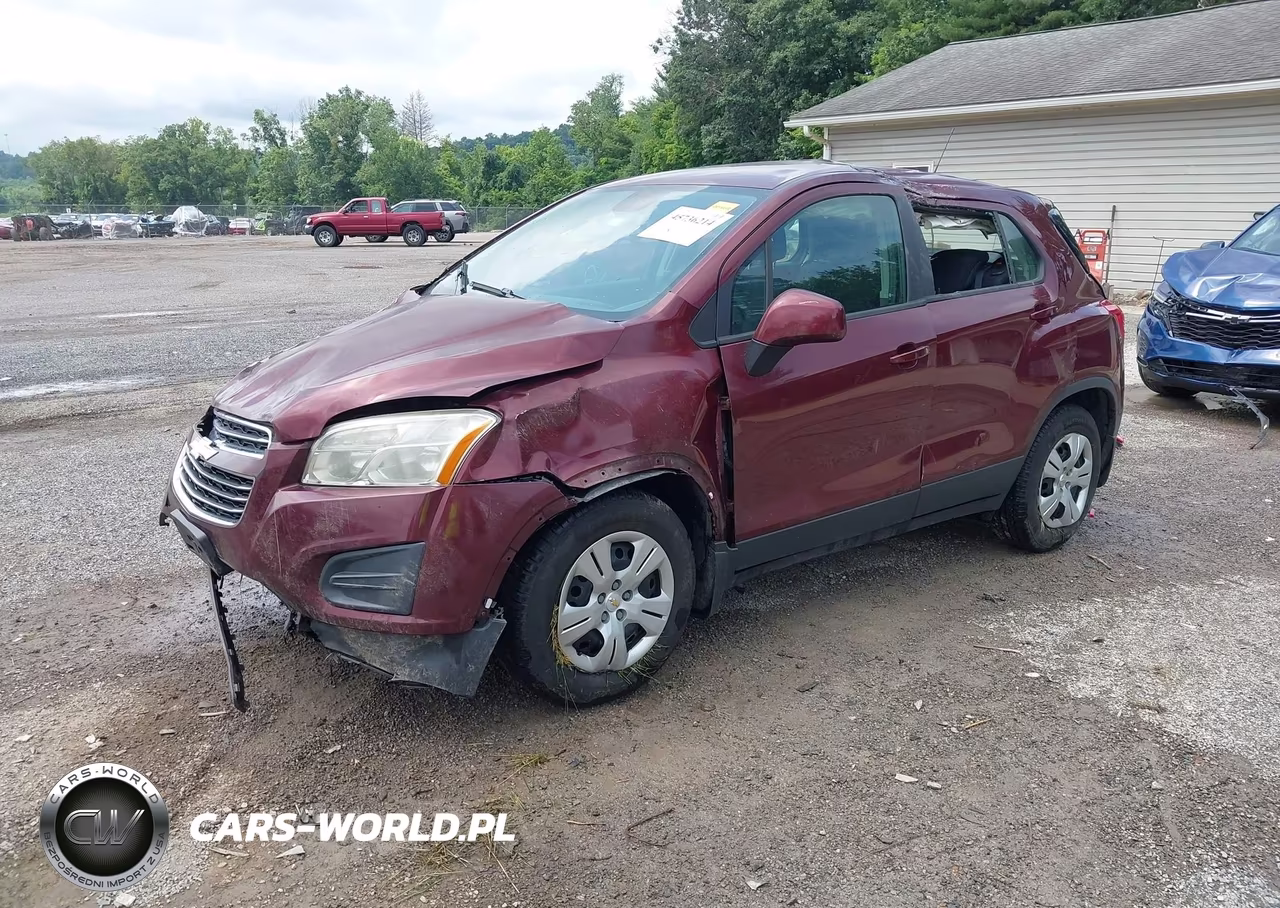 2016 Chevrolet Trax Ls VIN:3GNCJKSB0GL244322 - 2