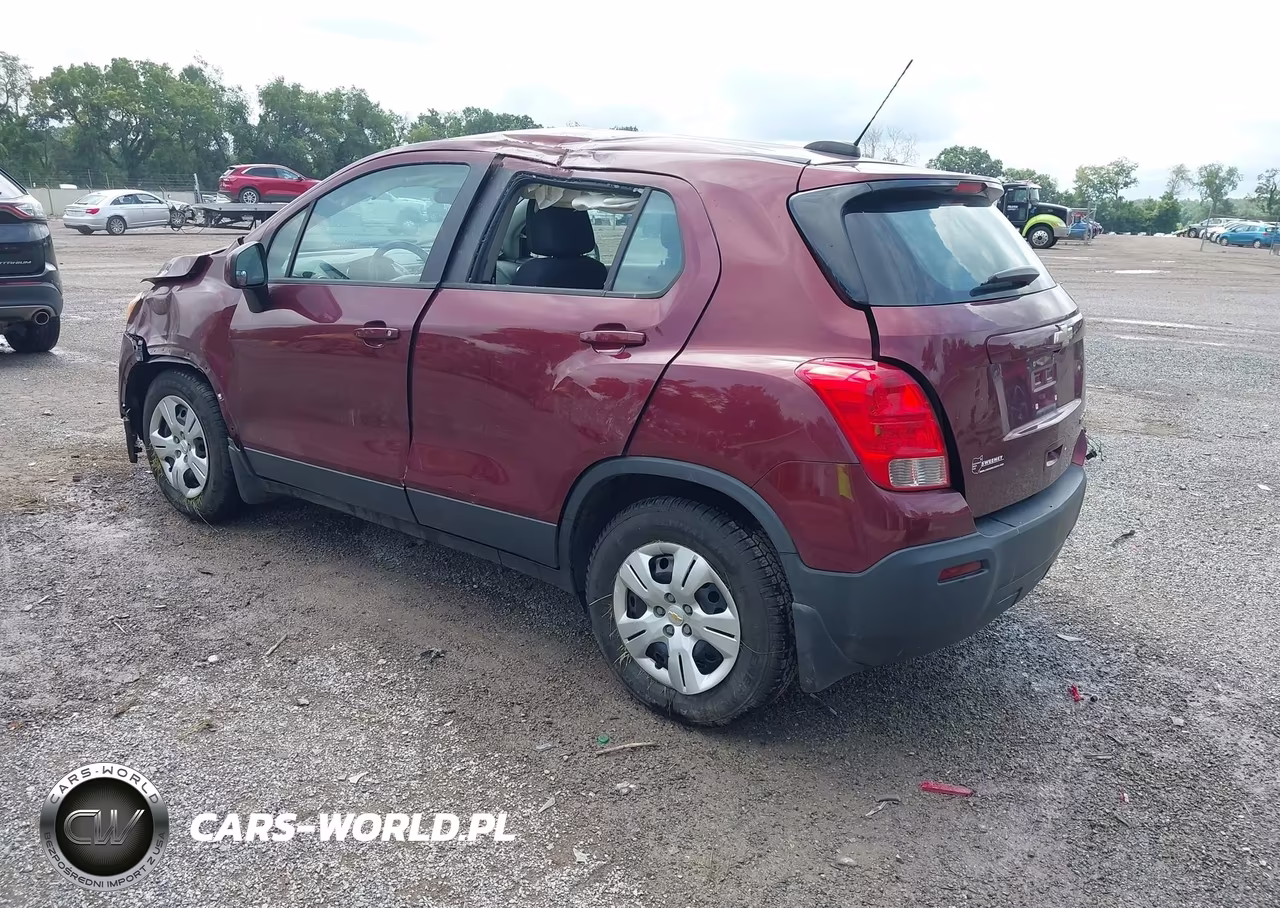 2016 Chevrolet Trax Ls VIN:3GNCJKSB0GL244322 - 3