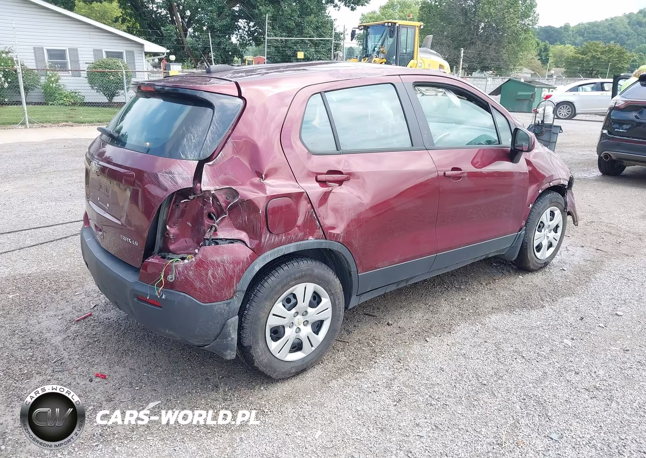 2016 Chevrolet Trax Ls VIN:3GNCJKSB0GL244322 - 4