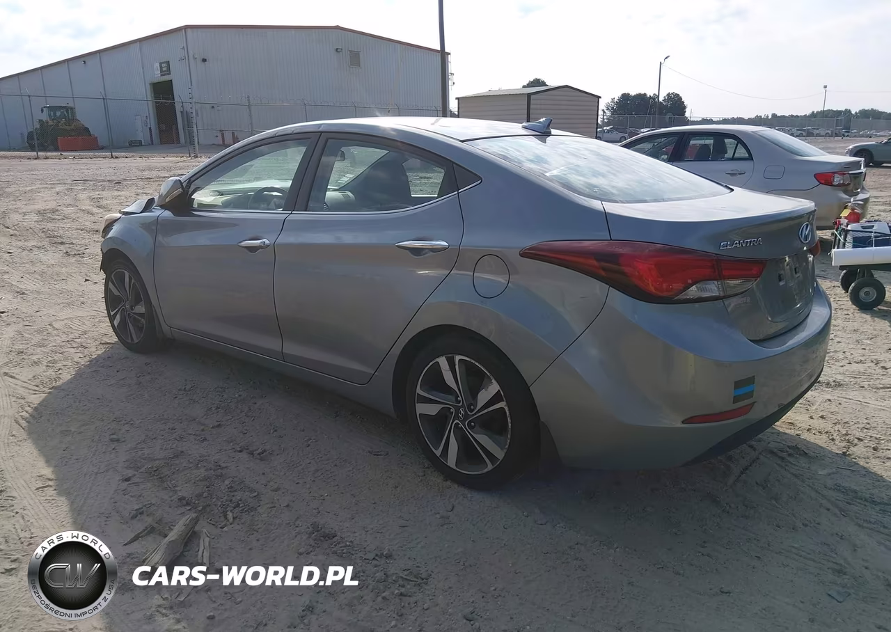 2014 Hyundai Elantra Limited VIN:KMHDH4AE1EU188356 - 3