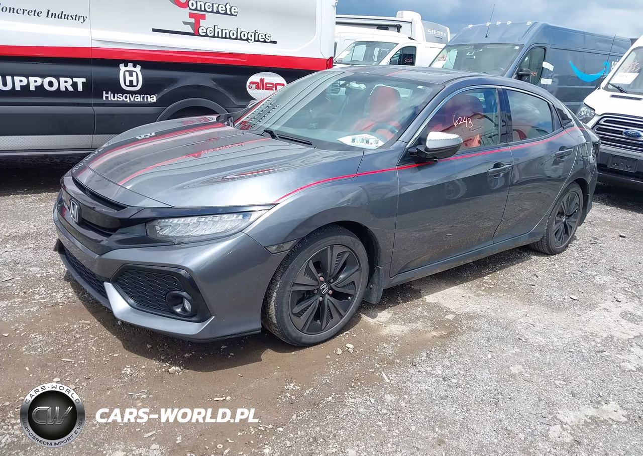 2018 Honda Civic Ex VIN:SHHFK7H5XJU406561 - 2