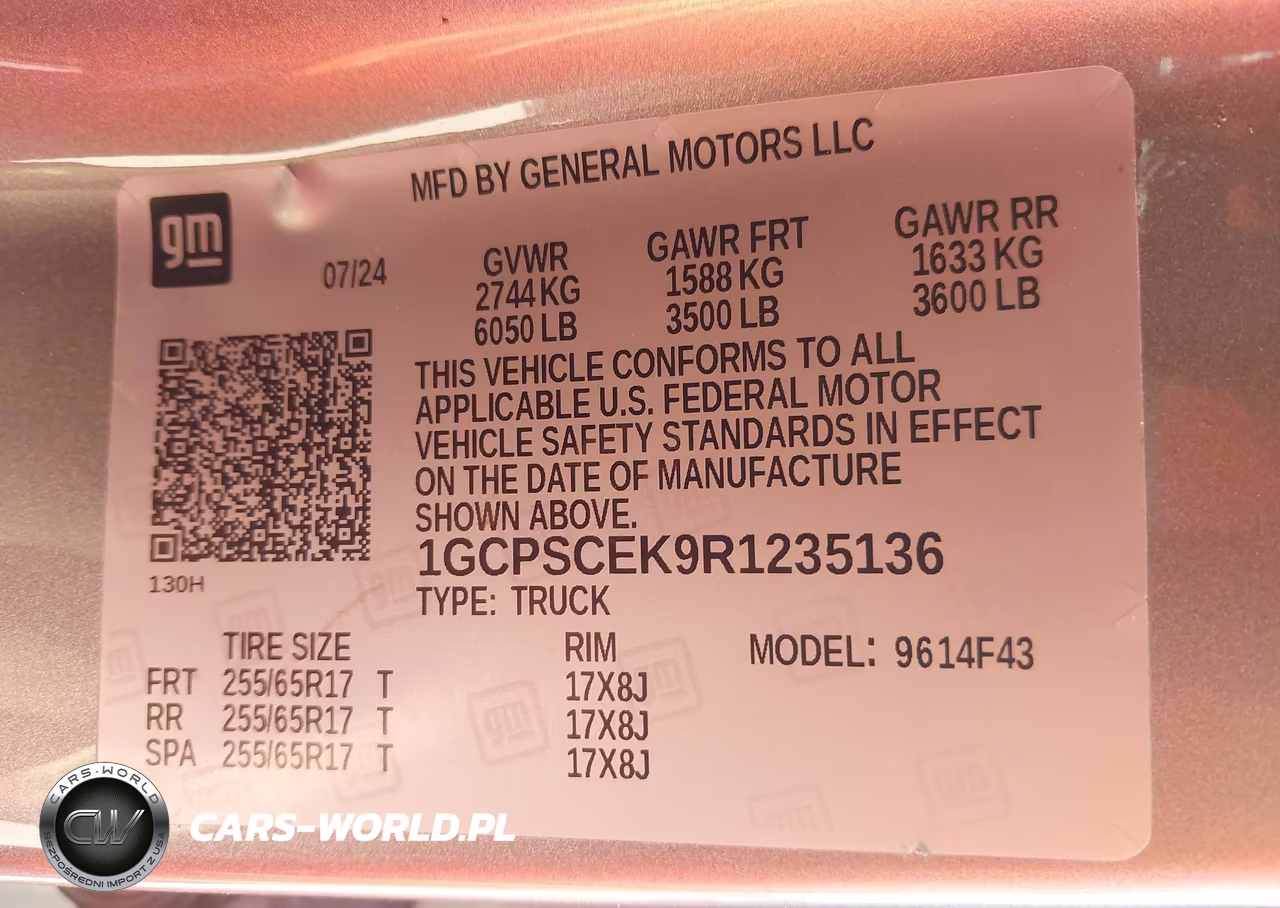 2024 Chevrolet Colorado 2Wd Lt VIN:1GCPSCEK9R1235136 - 9