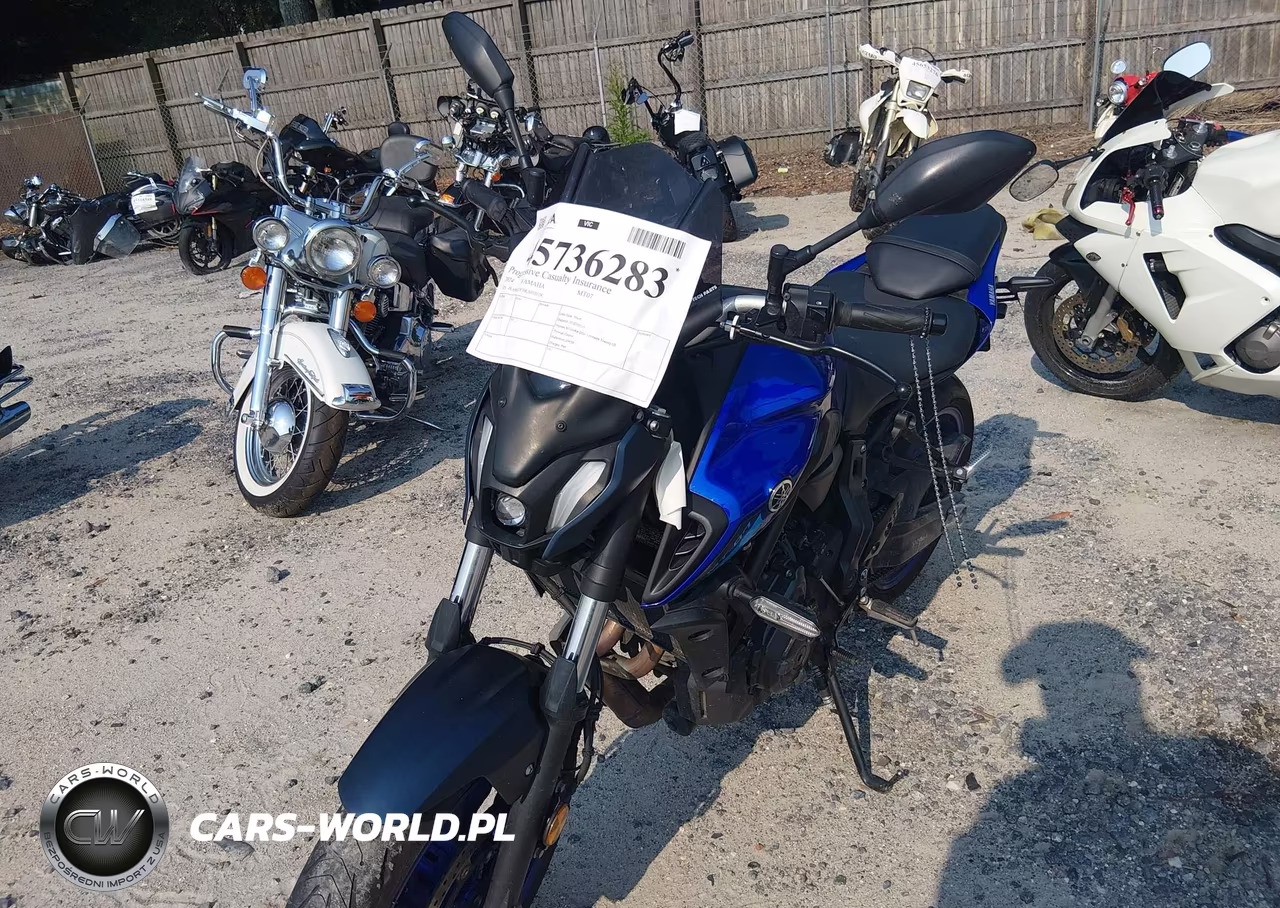 2024 Yamaha Mt07 VIN:JYARM32E0RA010326 - 2