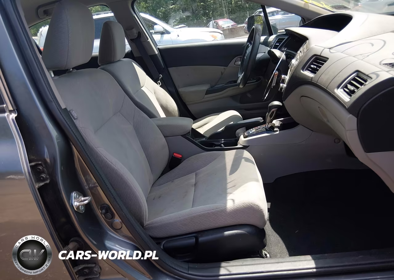2013 Honda Civic Lx VIN:19XFB2F54DE070858 - 5
