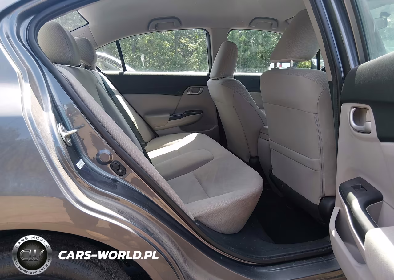 2013 Honda Civic Lx VIN:19XFB2F54DE070858 - 8