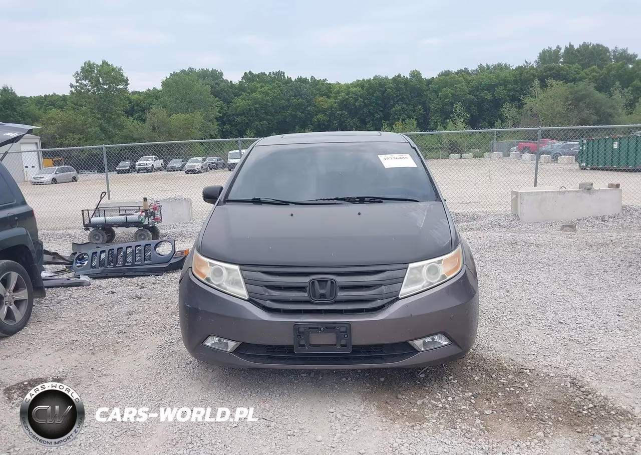 2012 Honda Odyssey Touring-Touring Elite VIN:5FNRL5H98CB032540 - 12