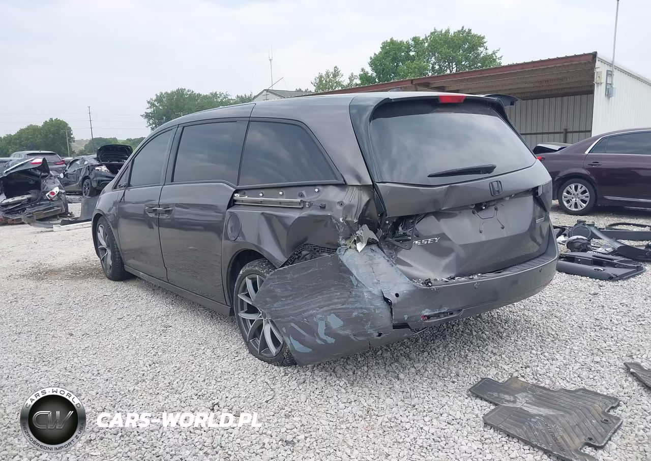 2012 Honda Odyssey Touring-Touring Elite VIN:5FNRL5H98CB032540 - 3