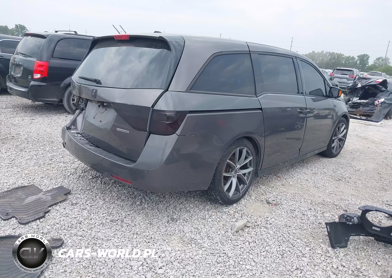 2012 Honda Odyssey Touring-Touring Elite VIN:5FNRL5H98CB032540 - 4