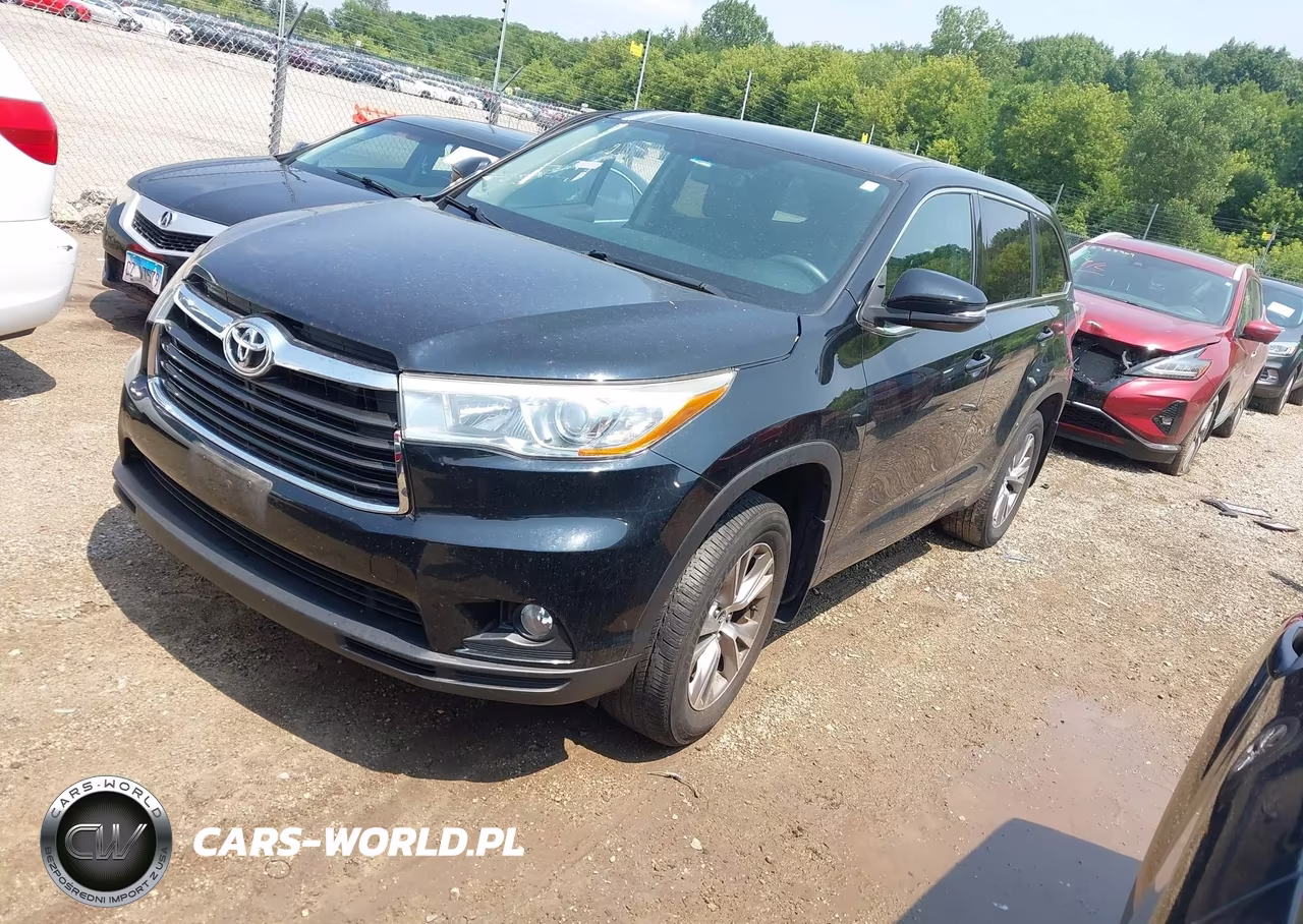2016 Toyota Highlander Le Plus V6 VIN:5TDBKRFH0GS328840 - 2
