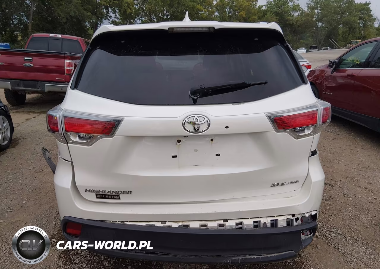 2016 Toyota Highlander Xle V6 VIN:5TDJKRFH9GS261506 - 16