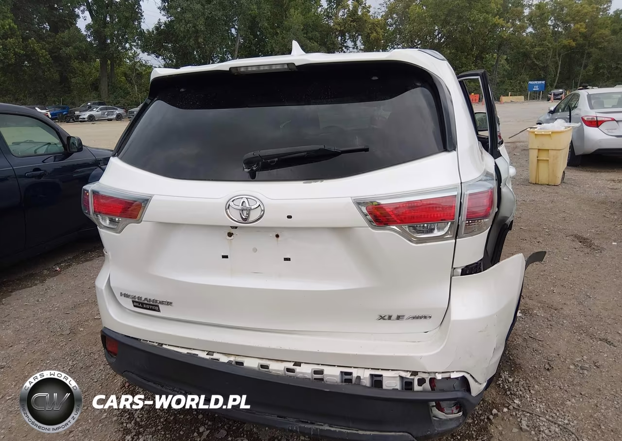 2016 Toyota Highlander Xle V6 VIN:5TDJKRFH9GS261506 - 18